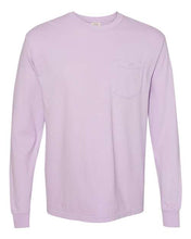 Load image into Gallery viewer, Comfort Colors Adult Heavyweight Long Sleeve Pocket Tee